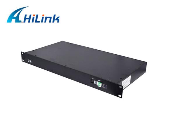 DWDM System 1545nm 40KM Fiber Optic DCM Module 1U Chassis