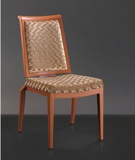 American Style Modern Aluminum Imitation Wood China Hotel Banquet Chair