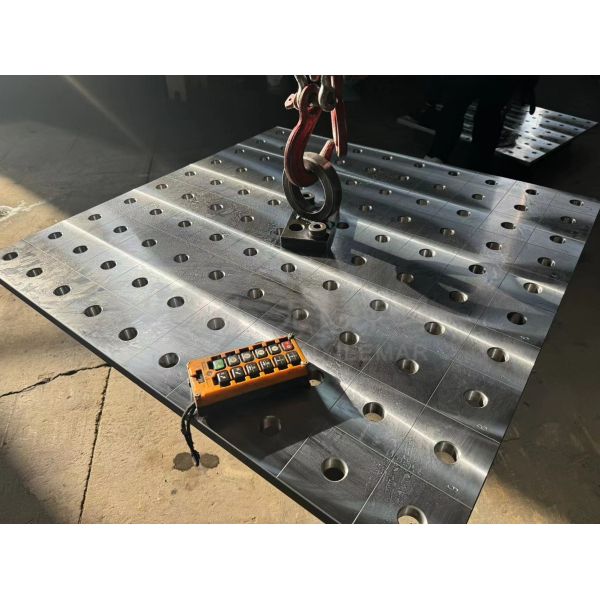 Modular Welding Fixture Table 60 HRC Heavy Duty Welding Table Quick Lock