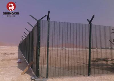 Heavy Gauge Small Hole Anti Climb Welded Mesh 358 Fence Panels