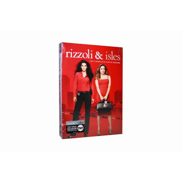Free DHL Shipping@New Release HOT TV Series Rizzoli & Isles Season 6 Boxset