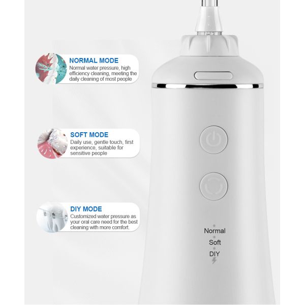 Вода Flosser заботы DIY RoHS облегченная устная портативное делает водостойким
