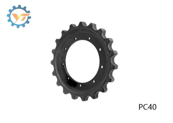 Spareparts duráveis da máquina escavadora da roda dentada da movimentação PC100-3 da trilha KOMATSU