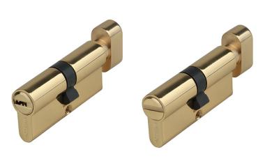 8550M High Security Mortise Cylinder , Easy Installation Solid Brass Cylinder