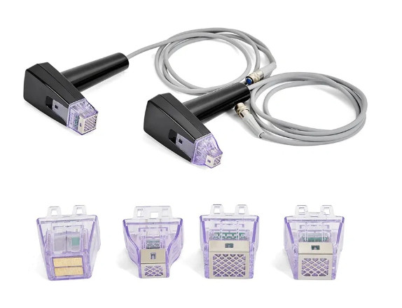 Blue Morpheus8 RF Microneedle Machine 15-дюймовый сенсорный экран регулируемая глубина рубцы Удаление прыщей морщины /