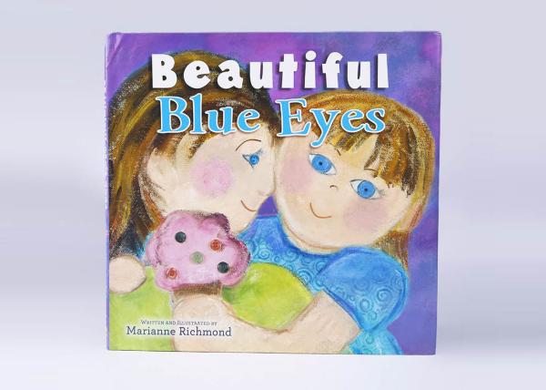Coloful Fairy Tale Hardcover Children'S Books Coated Paper With Plastic Dust Jacket