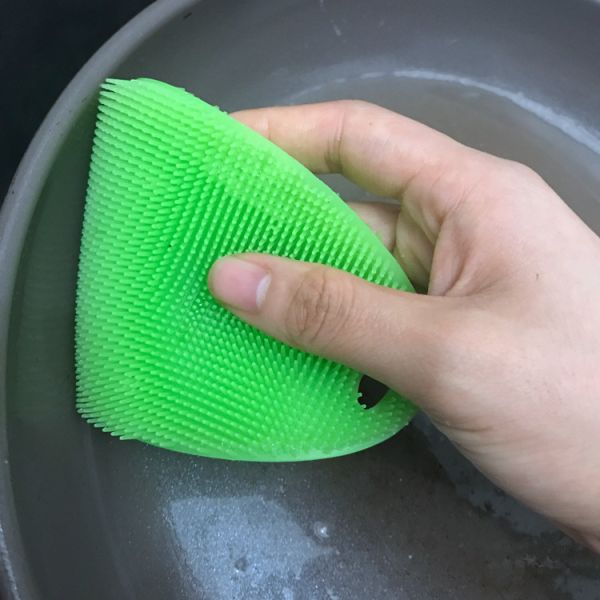 Dish Sponge Silicone Kitchen Brush Food Grade Silicone Material Super Soft