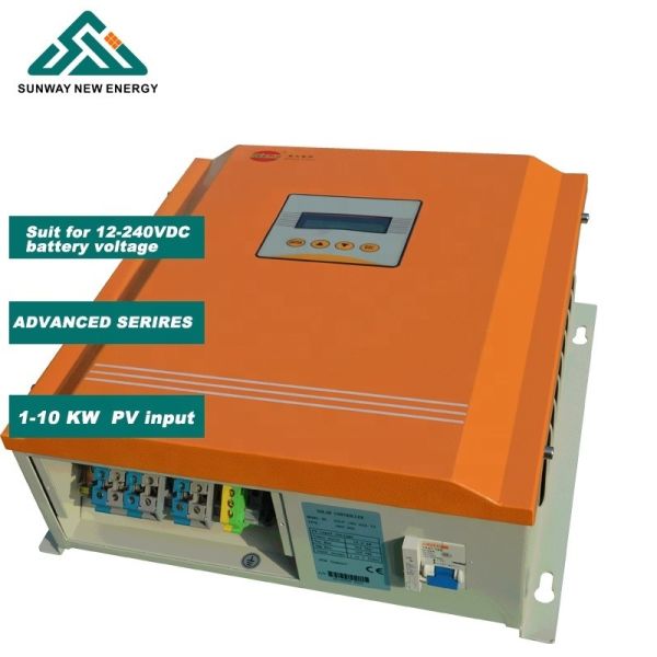 Controlador de carga solar 240v MPPT con comunicación RS485/GPRS y modo de carga PWM