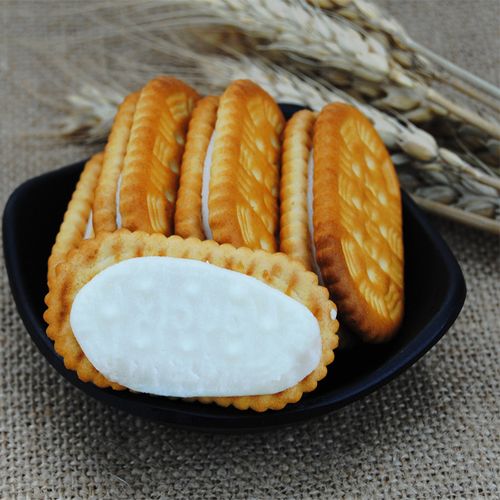 OEM Sweet Creamy Bakery Cookies Biscuit Milky Premium Custom Snack 500g
