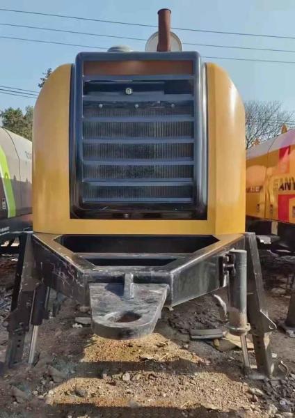 Diesel Used Concrete Trailer Pump Sany HBT8018C 180kw Rated Power