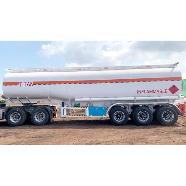 TITAN 50,000 Liters Fuel Tank 4 Compartments with Cheap Price Oil Tanker Semi Trailer for Sale