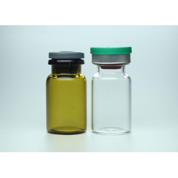 6ml Clear Or Amber Pharmaceutical Borosilicate Glass Tube Vials