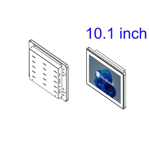 10.1-Inch Windows Embedded Screen for Kiosks, Medical Displays, Industrial Dashboards, and Payment Terminals