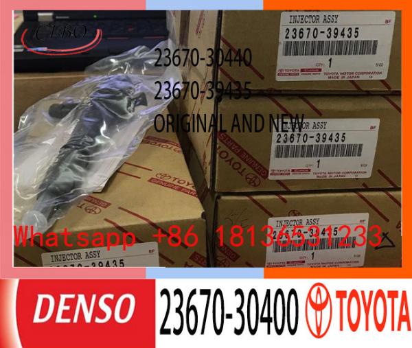 Injetor original DENSO 23670-30440 2367030440 23670-39435 295900-0250 295900-0200 Para Toyota Hiace Dyna 1KD-FTV
