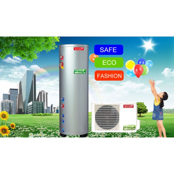 Family House All In One Heat Pump Water Heater , Air Source Water Heater