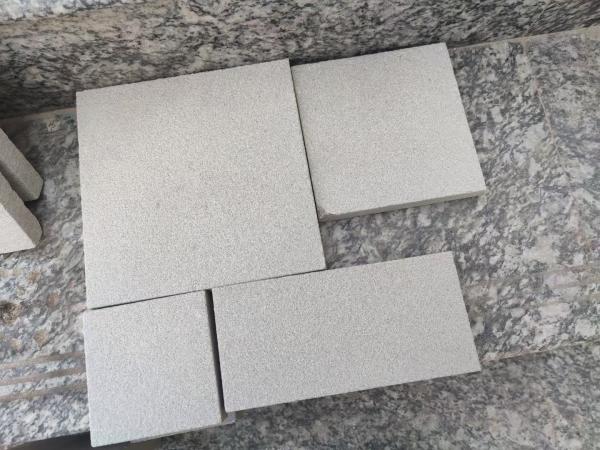 Dupont Light Grey Sandstone Floor Tiles 600x600 For Residential