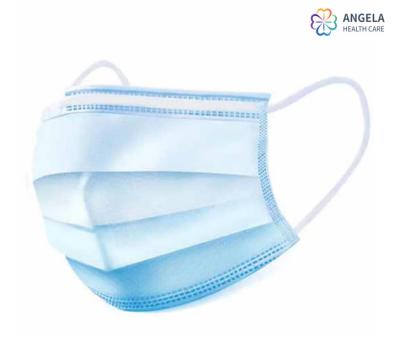 Disposable Medical Face Mask Corona virus Protective Masks Folded Style Surgical Face Mask with Tie