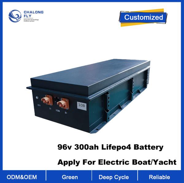 OEM ODM Bateria de lítio LiFePO4 personalizada 96v 300ah para barco elétrico EV marítimo Barco elétrico / Iate