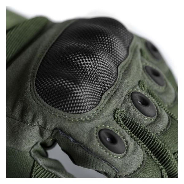 Les gants militaires imperméables de nylon noir kaki vert frottent avec le poing dur la vitesse tactique extérieure