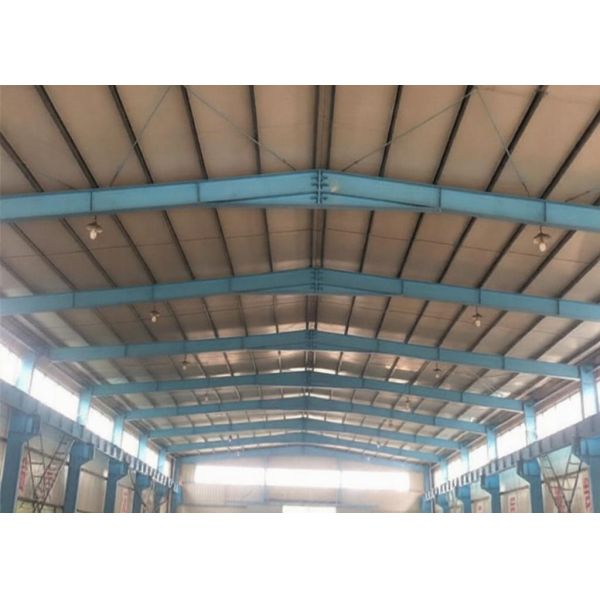 Construction Pre-Engineered Prefabricated Customized Steel Structure Building with Parapet Wall Workshop