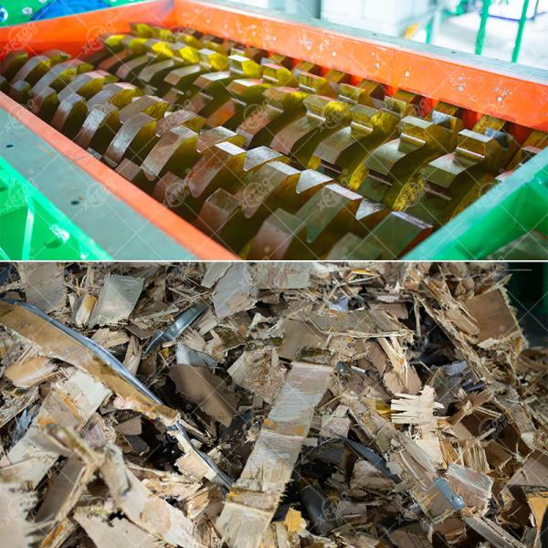 Double Shaft Scrap Metal Shredder