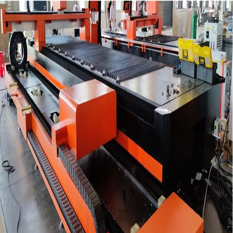 4000x1500mm Integrated Fibre Laser Metal Cutting Machine 6000W For Sheet Tube