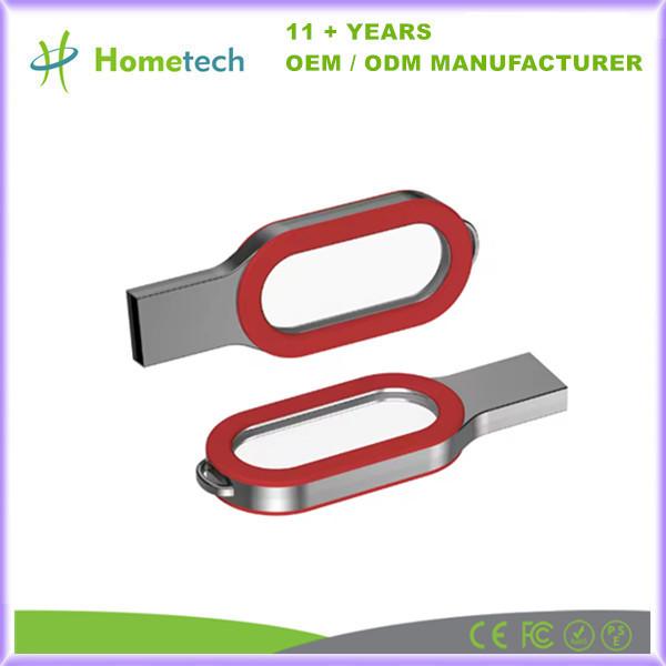 Innovative Slim Metal USB Flash Drive USB 3.0 64G With Logo Customized Waterproof