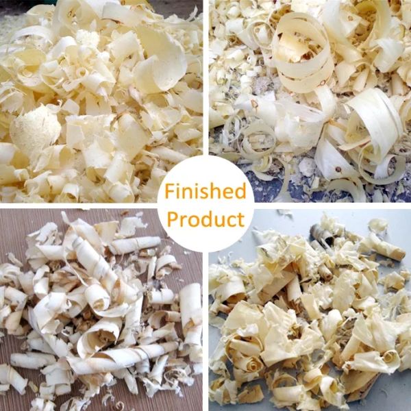 ODM Industrial Wood Shaving Machine 33*33cm Inlet 55KW Nests Fillings