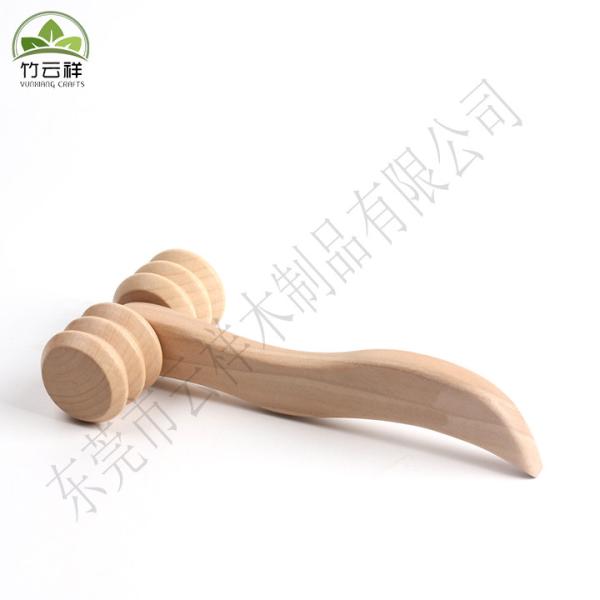 Handcraft wooden practical environmental high quality household goods wooden  roller tool massage stick bedroom