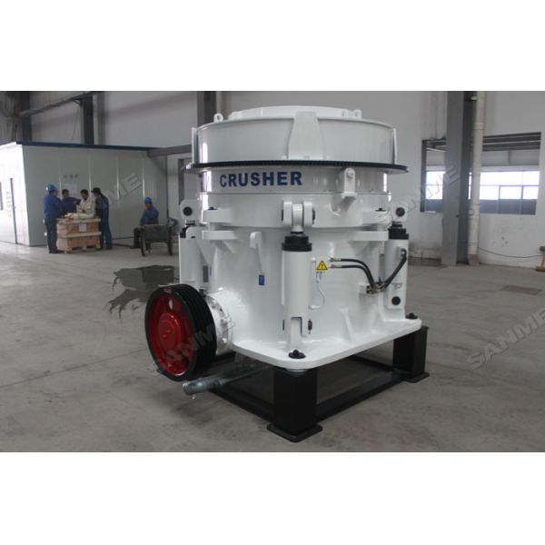 High Crushing Ratio Gyratory Crusher , Stone Cone Crusher Optimized