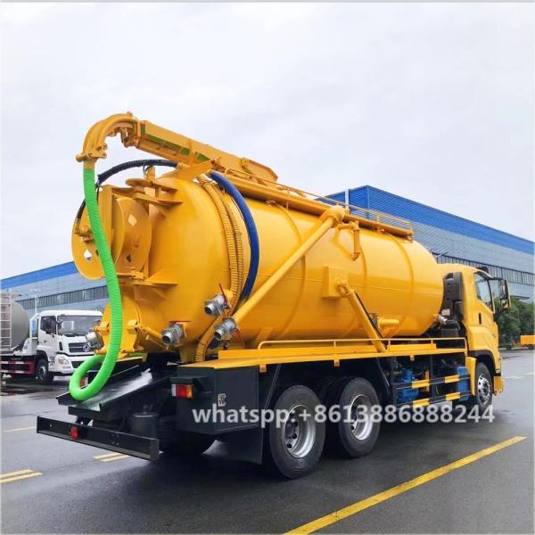 I SUZU    GIGA    20000 Liters  Suction Sewage Truck     Vacuum Tanker