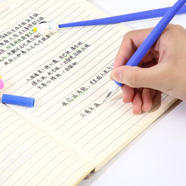 12PCS Cute Astronaut Shaking Gel Pens 0.5 Mm, Black Ink Gel Writing Pens For Office School Supplies Students Children Gift