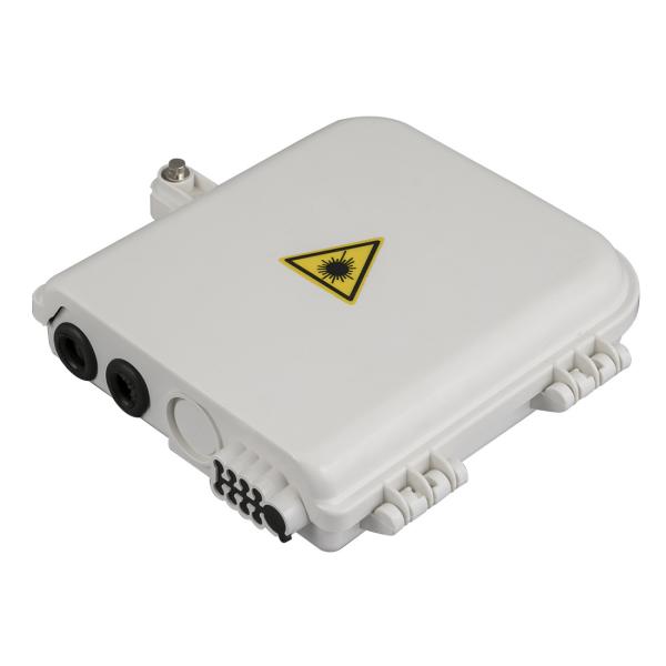 8Cores SM MM FTTH Fiber Optic Termination Box Wall Pole Mounted