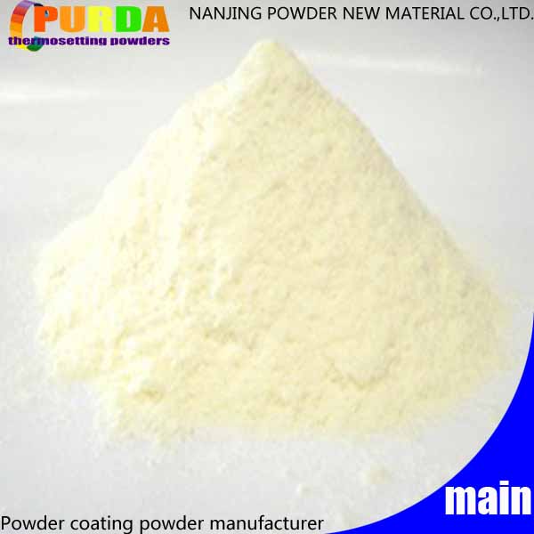 White Color Antimicrobial Powder Coating , Matt Finish Powder Coating