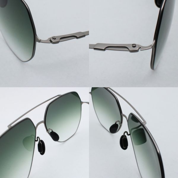 Double Bridge Metal Sunglasses Collection for Men Fashion Glasses UV 400