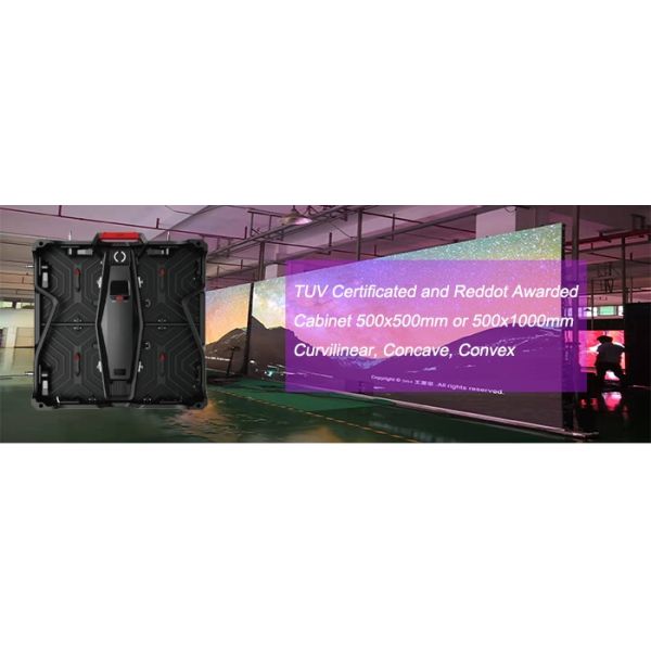 Hire Indoor LED Display Panel Flat / Curve Video Wall For Commercial Activity