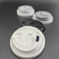 Leve embora a tampa plástica descartável da tampa dos copos de café PP/PS da bebida fria quente do uso da tampa do copo de café para o copo