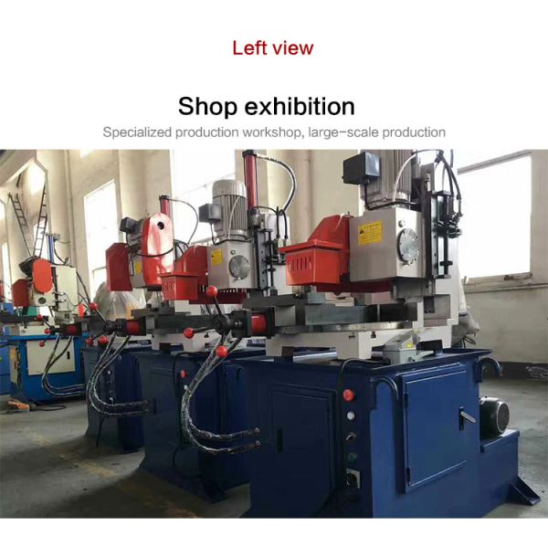 350 Hydraulic Iron Semi Automatic Pipe Cutting Machine 3.3kw 4.0kw