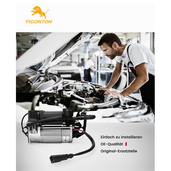 4MO616005H Air Suspension Compressor, Suitable for Audi Q7 2016–2023 / Q8 2019–2023 / Volkswagen Touareg