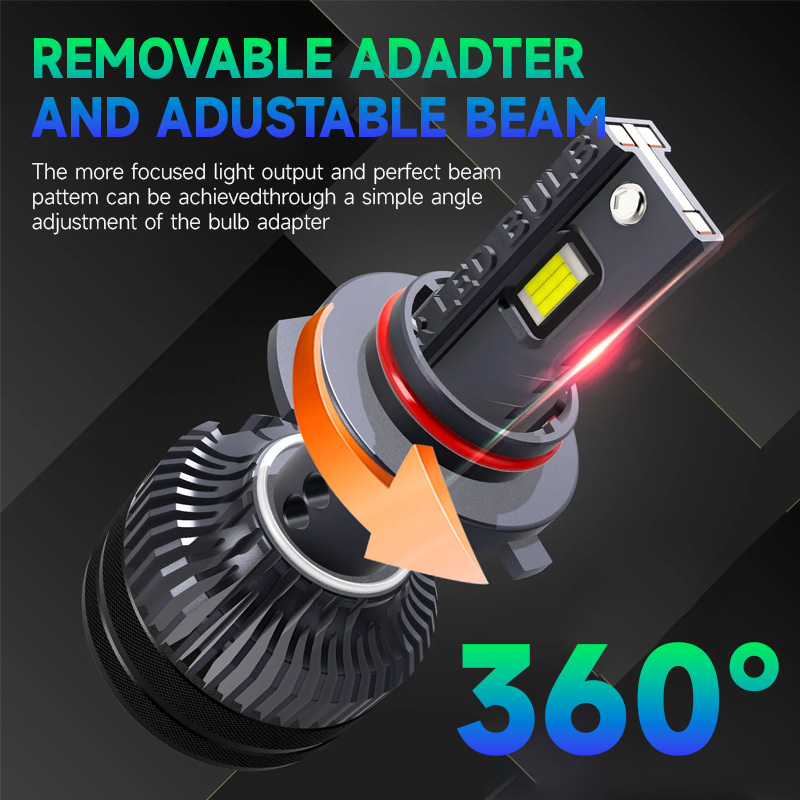 Мастера KS90 180W 40000 Люмен 6500K Холодный Белый H4 9005 9006 9012 светодиодные фары лампочки