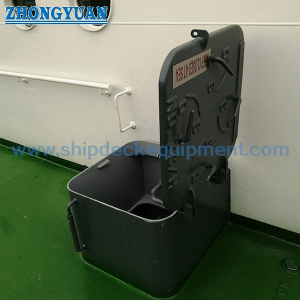 Both-Side Operated Weathertight Small Steel Hatch Cover with 4 Dog Clips | CB/T 3728 Type B
