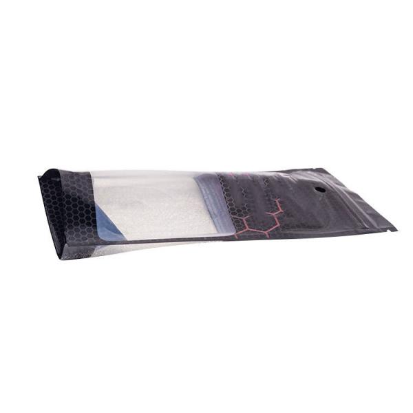 PVDC Coated PET Multi Layer Plastic Stand up Zip Lock Pouch Custom Thickness 100-130 Micron