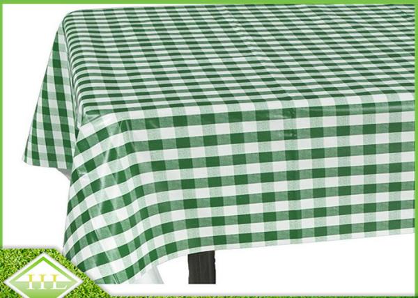 Spunbond Printed Non Woven Tablecloth For Dining Table Mothproof 35gsm-100gsm