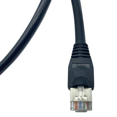 1m Copper Ethernet Cable Assembly For Temperature Data Transmission 100Ohm 300V