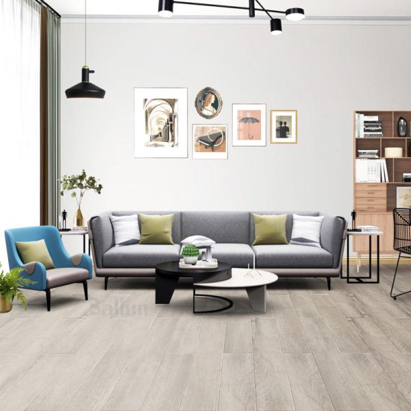 SPC Marmo Pedra Plástico Composto Luxury Vinyl Plank piso para prova de umidade