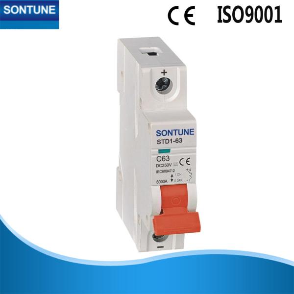 Light Weight Electrical MCB Circuit Breaker Miniature High Breaking Capacity