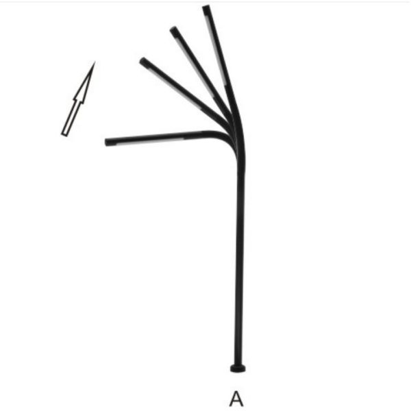 High Lumen 3W LED Cabinet Light for Jewelry Store 100/200/290mm Height Customizable