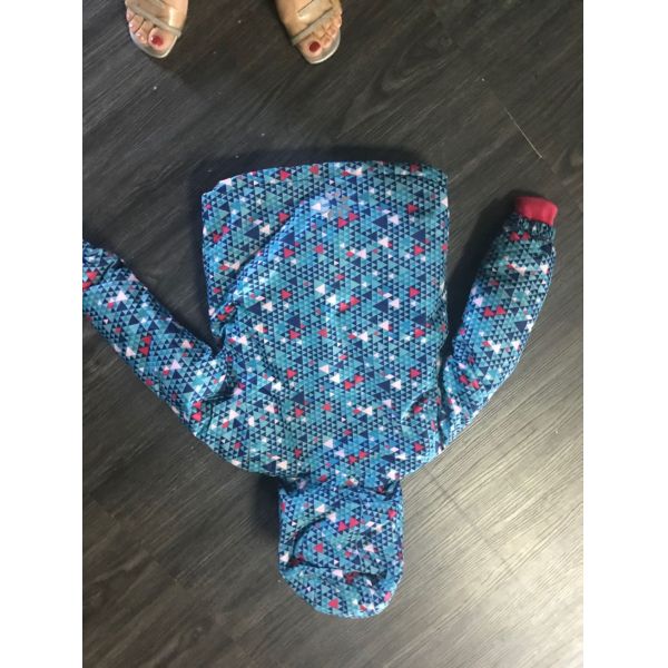 86/92 98/104 Long Front Zipper Kid's Outdoor Jacket Two Color In Stock