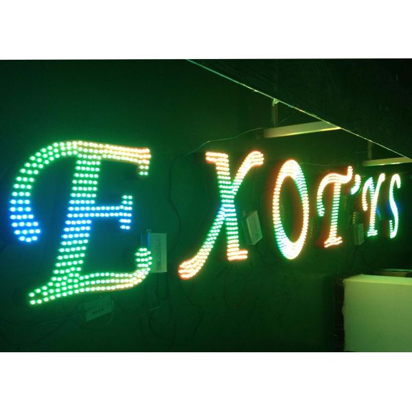 Одушевленност раковины металла Programmable рекламируя знаки СИД, знак дисплея СИД