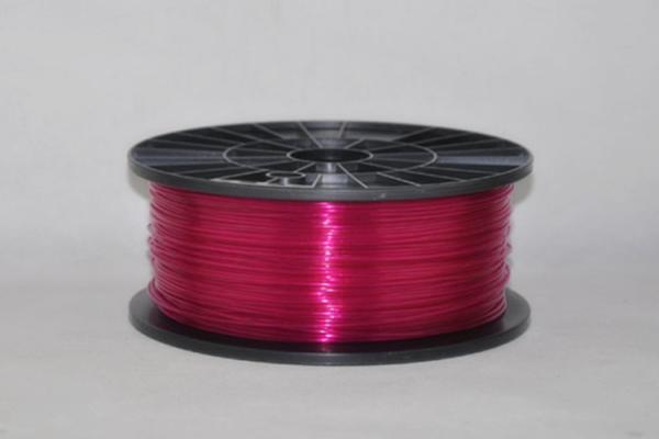 1.26kg /Piece 1.75mm 3D printer PLA filaments, Transparent PURPLE 3d printing material